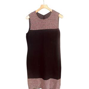 St. John Martinique Tweed Knit Sheath Dress